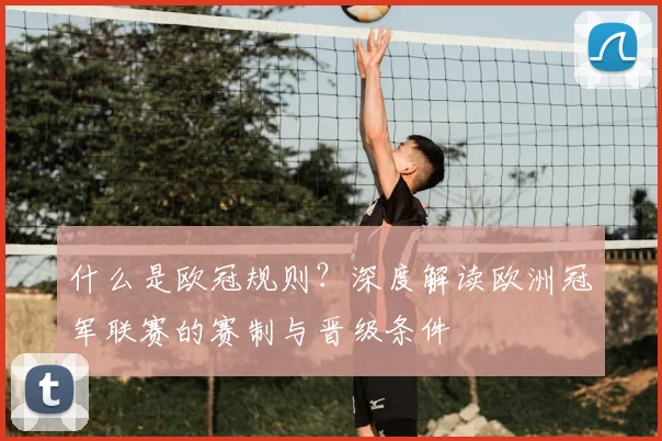 什么是欧冠规则？深度解读欧洲冠军联赛的赛制与晋级条件